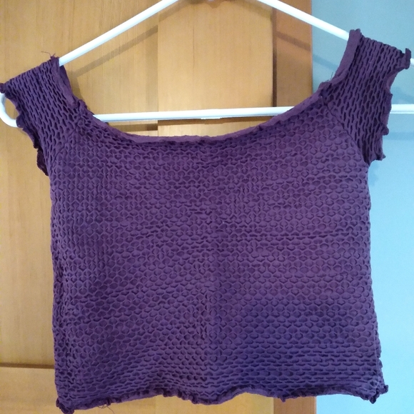 Free people crop off the should top - Picture 3 of 3